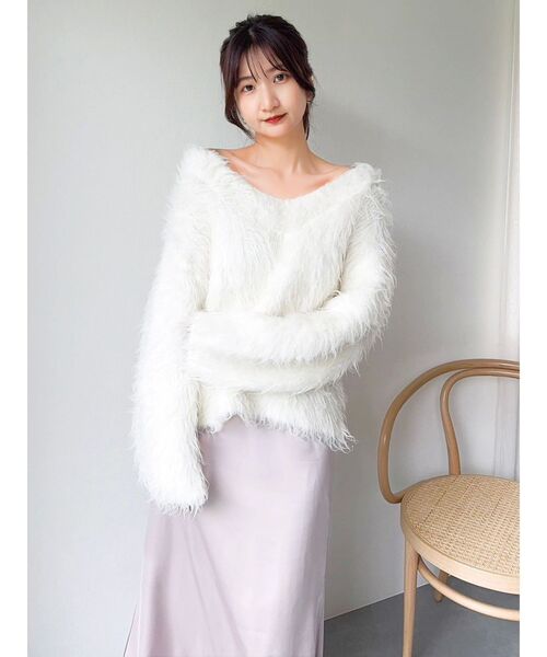 dazzlin（ダズリン） ニット セーター 「WEB限定カラーあり」リップル