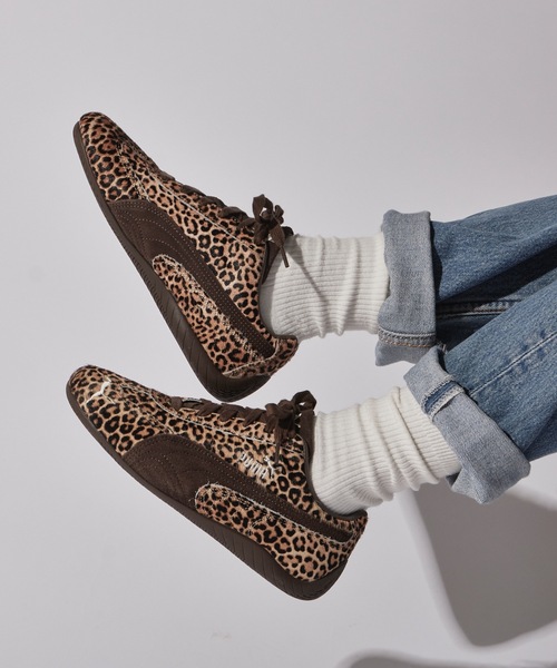 PUMA（プーマ） スニーカー SPEEDCAT WILD WNS レオパード柄 トレッド
