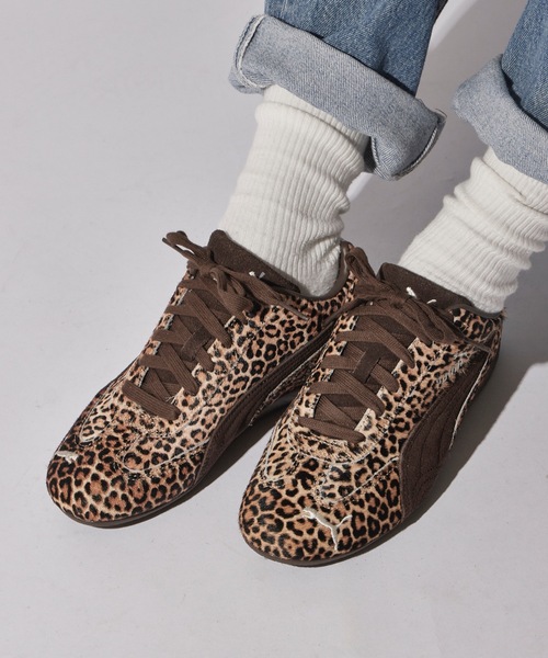 PUMA（プーマ） スニーカー SPEEDCAT WILD WNS レオパード柄 トレッド