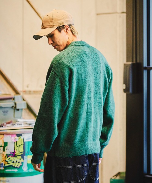 REMI RELIEF（レミ レリーフ） カーディガン 起毛ニットカーデ(無地