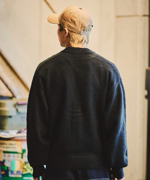 REMI RELIEF（レミ レリーフ） カーディガン 起毛ニットカーデ(無地