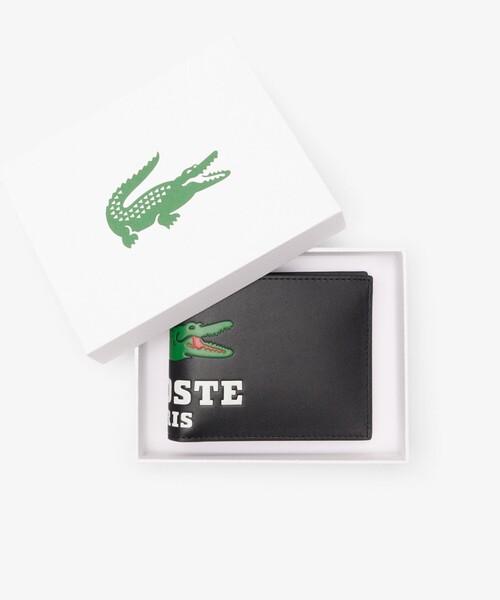 LACOSTE（ラコステ） 財布 FGシーズナル オーバーサイズエンボスレザー