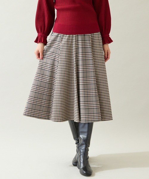 Rose Tiara（ローズティアラ） スカート MIXチェックフレアスカート