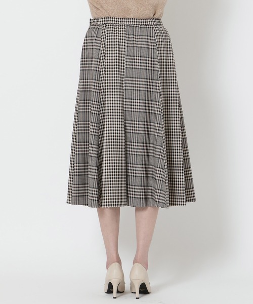 Rose Tiara（ローズティアラ） スカート MIXチェックフレアスカート