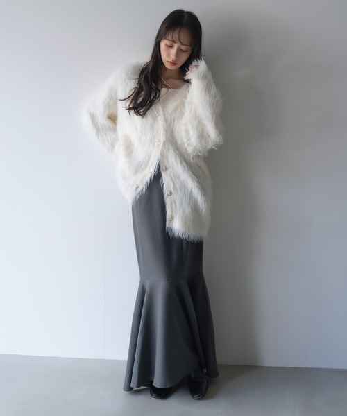 INGNI SOELA（イング ソエラ） カーディガン 「INGNI SOELA」フェザー