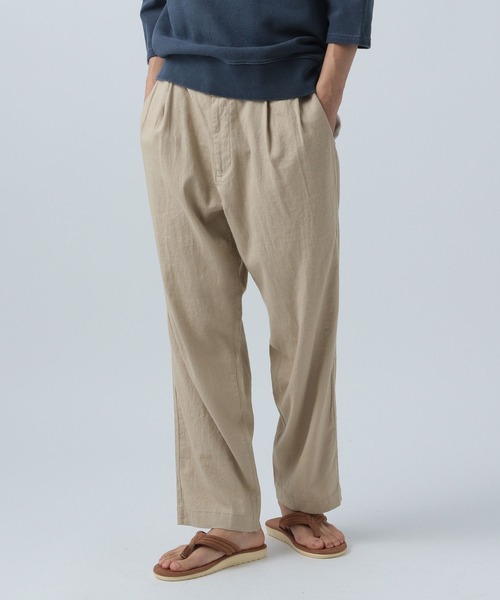 「BAYFLOW」 パンツ LARGE ベージュ メンズ_画像5