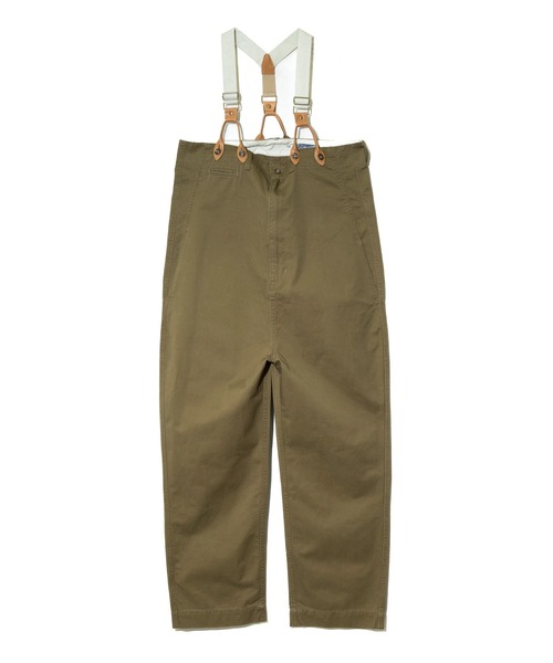 HOUSTON（ヒューストン） サロペット オーバーオール HIGH-WAIST