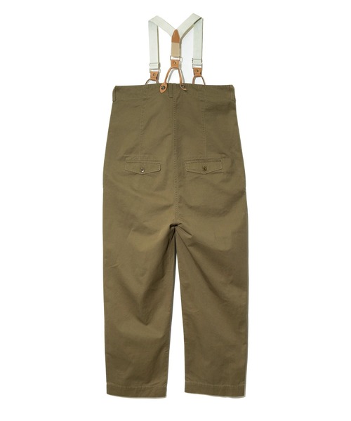 HOUSTON（ヒューストン） サロペット オーバーオール HIGH-WAIST