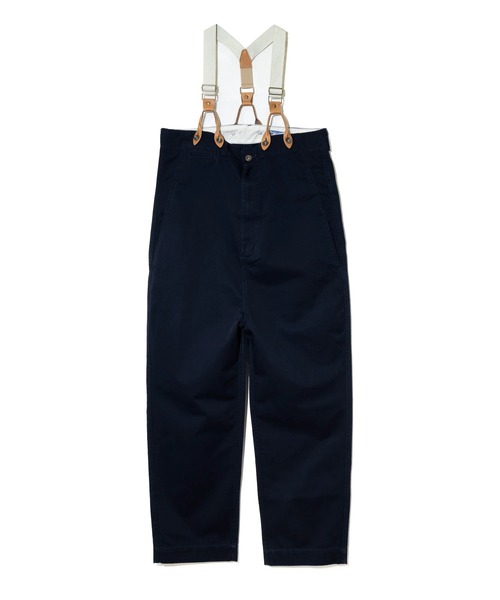 HOUSTON（ヒューストン） サロペット オーバーオール HIGH-WAIST