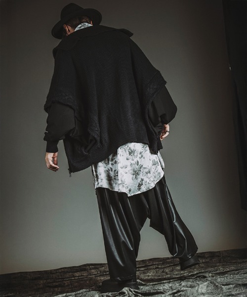 NO ID.（ノーアイディー） パンツ mp14318-シンセティックレザー