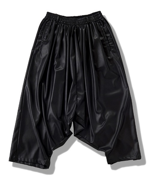 NO ID.（ノーアイディー） パンツ mp14318-シンセティックレザー