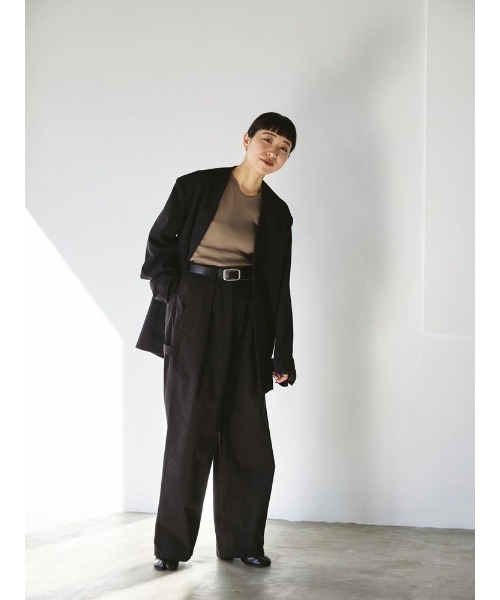 TODAYFUL ブラック ジャケット 36 TODAYFUL 「TODAYFUL」 ノーカラージャケット 36inch ブラック