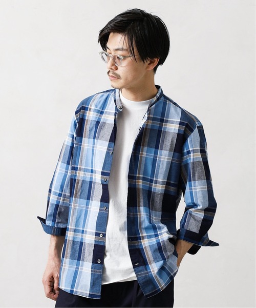 417 EDIFICE（フォーワンセブンエディフィス） 7分袖シャツ LARGE