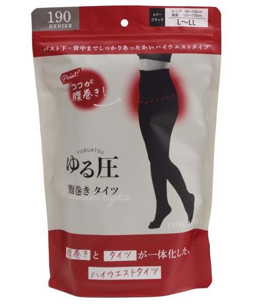 タイツ 着圧 ゆる圧腹巻タイツ レディース : ZOZOTOWN Yahoo!店 - 通販