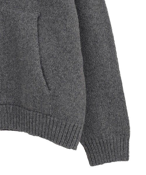CLANE（クラネ） カーディガン 「CLANE/クラネ」POCKET ZIP KNIT TOPS