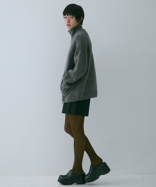 CLANE（クラネ） カーディガン 「CLANE/クラネ」POCKET ZIP KNIT TOPS