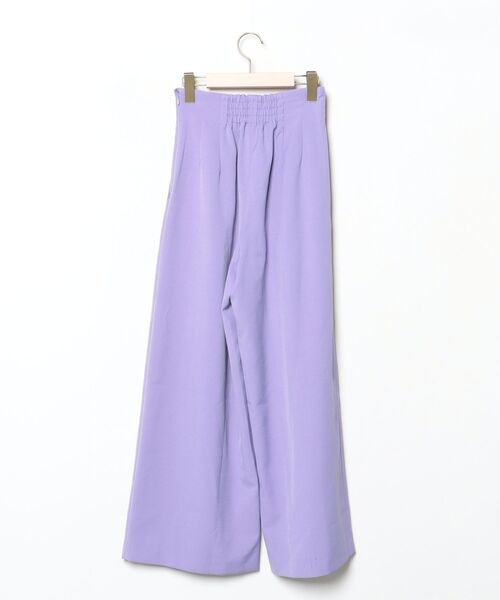 オンライン　完売　ameri パンツ Ameri（アメリ） パンツ SMALL パープル レディース : ZOZOTOWN Yahoo
