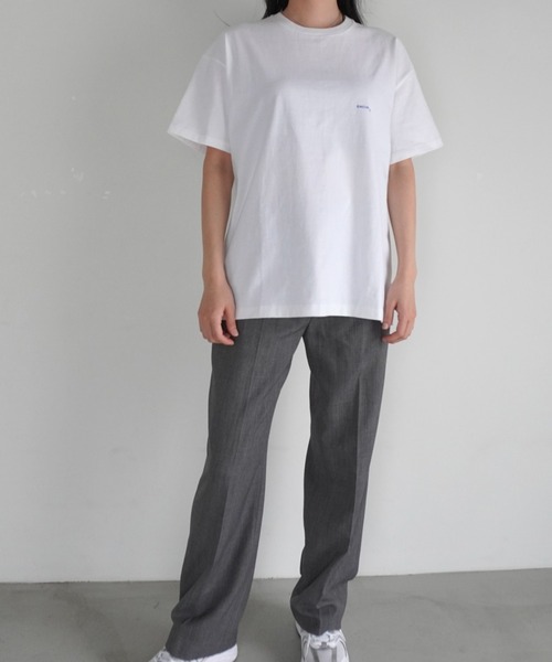 「ENCIRCLE」 半袖Tシャツ 1 ブラウン レディース_画像8