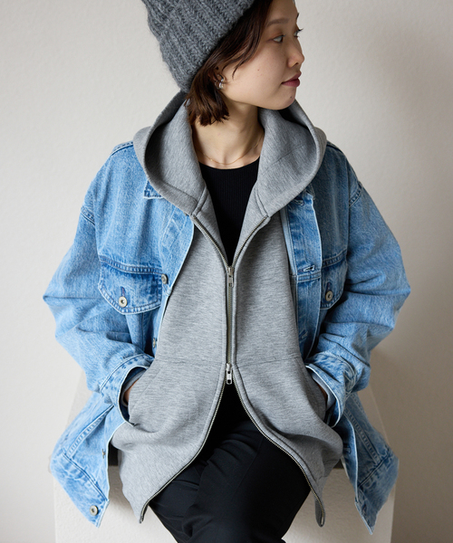 SLOBE IENA（スローブイエナ） パーカー 「WEB限定/追加2」ボリューム