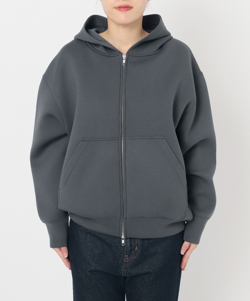 美品　スローブイエナ　ボリュームジップアップフーディー 一部店舗・WEB限定カラー有り/追加》ボリュームジップアップフーディー