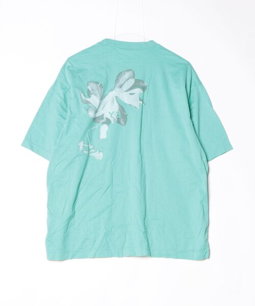 「Y-3」 半袖Tシャツ SMALL グリーン メンズの画像