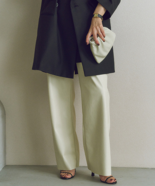 Plage French LINEN EASY パンツ セール】Linen Bias Relax パンツ◇（その他パンツ）｜Plage