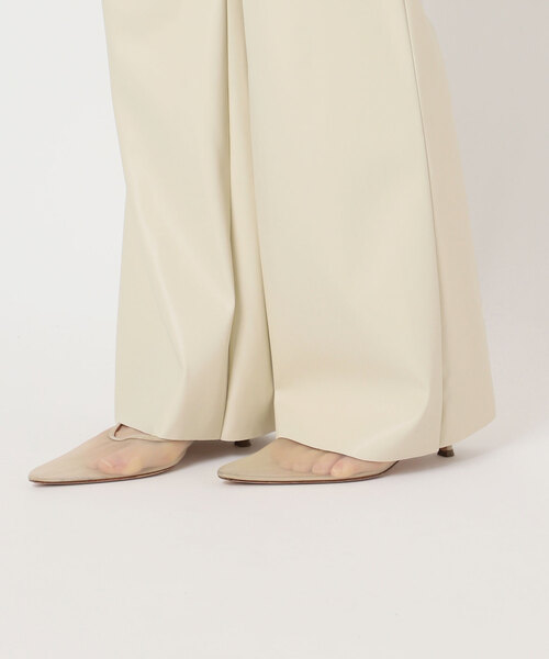 plage（プラージュ） パンツ MY_fake leather easyパンツ レディース