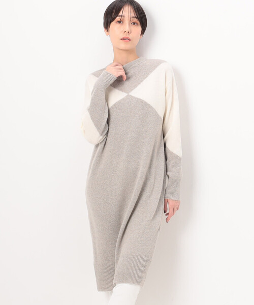 COMME CA（コムサ） ニット セーター 「 Sサイズ 」 ブークレ杢ニット