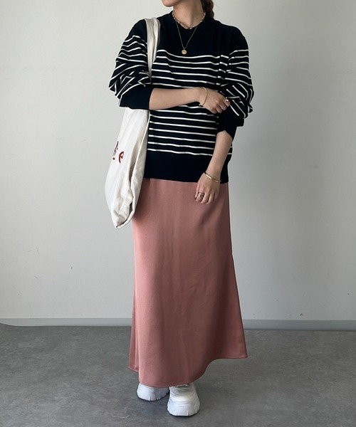 「un dix cors」 長袖ニット FREE グレイッシュベージュ レディース_画像3