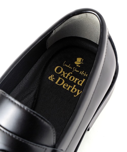 「London Shoe Make」 ローファー UK6 ブラック メンズ_画像6