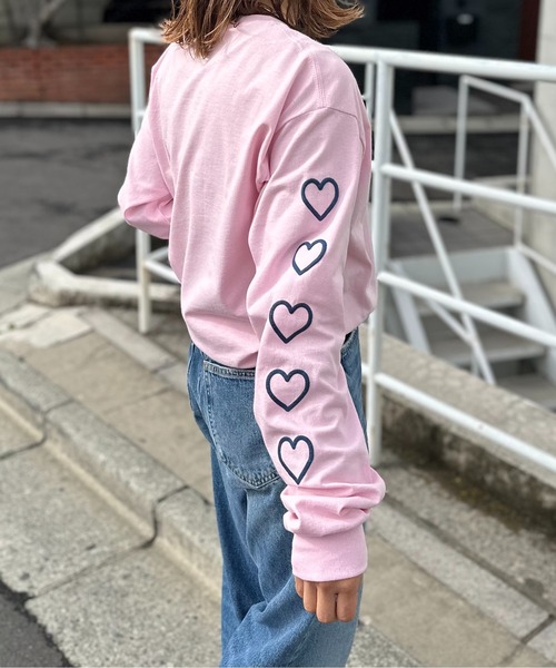 「mi via loca」 長袖カットソー X-LARGE オフホワイト レディース_画像5