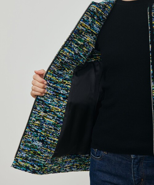 今期　新品未使用　トゥモローランド　DES PRES ベスト　ジレ　ウール ウールファブリックコンビ ロングジレ｜トゥモローランド 公式通販