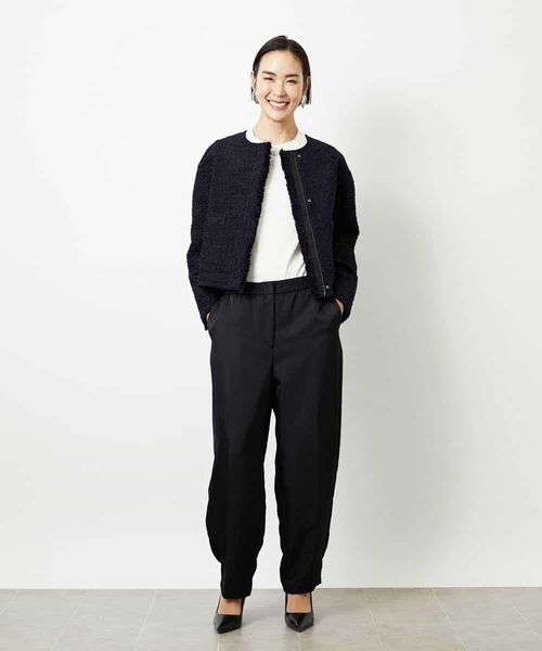 MICHEL KLEIN（ミッシェルクラン） ジャケット ノーカラージャケット