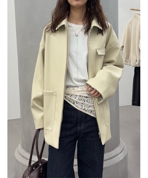 STYLEMIXER（スタイルミキサー） レザージャケット ライダース