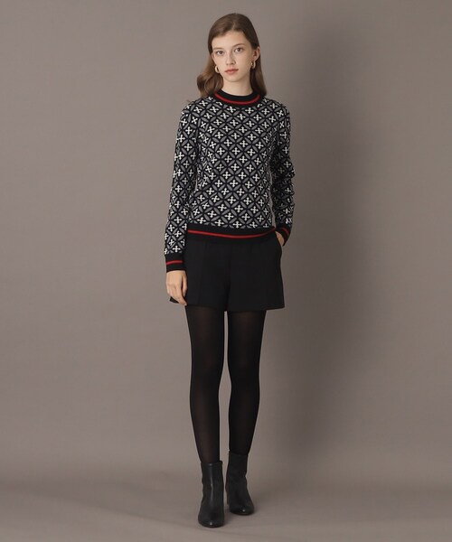 「DRESSTERIOR」 長袖ニット 38 ブラック レディース_画像5