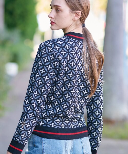 「DRESSTERIOR」 長袖ニット 38 ブラック レディース_画像8