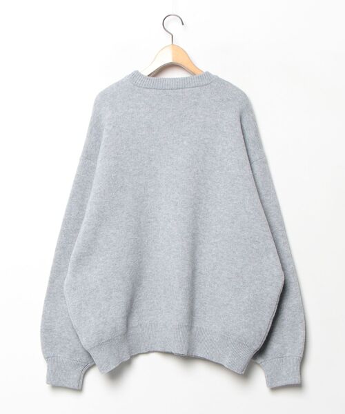 「notch.」 長袖ニット M グレー レディース_画像2