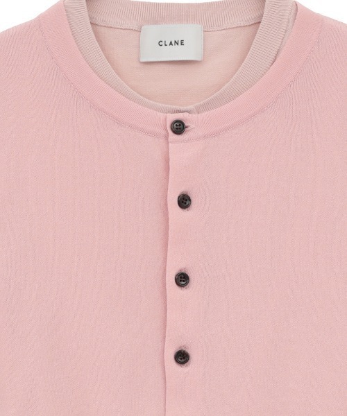 CLANE（クラネ） カーディガン CLANE/クラネ/W LAYERED KNIT CARDIGAN