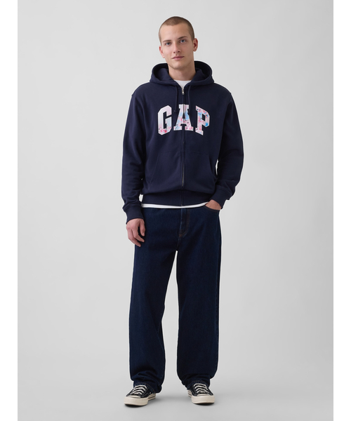 GAP（ギャップ） パーカー ヴィンテージソフト フレンチテリー SAKURA