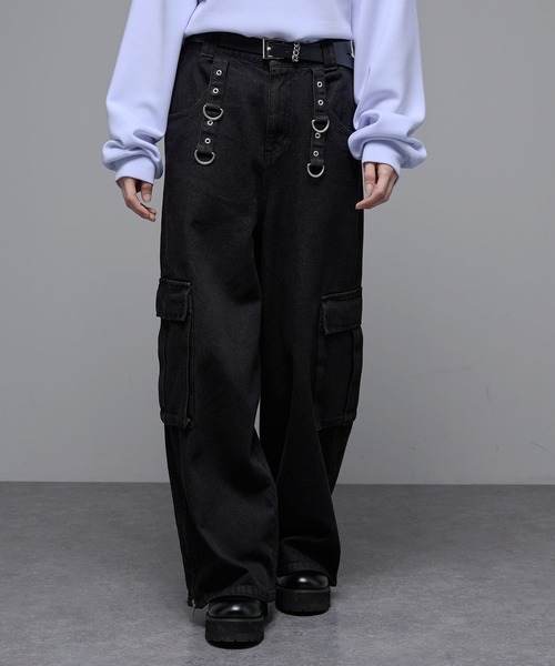 「Loose/ルース」 デニムパンツ S グレー メンズ_画像2