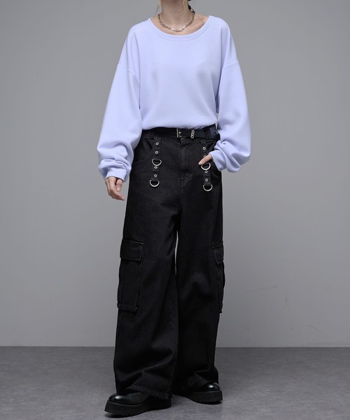 「Loose/ルース」 デニムパンツ S グレー メンズ_画像3