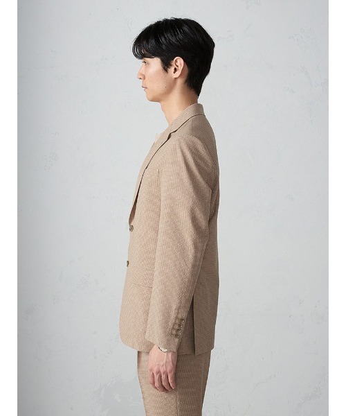 「Perfect Suit FActory」 「TRANS CONTINENTS」テーラードジャケット 3L カーキ メンズ_画像7