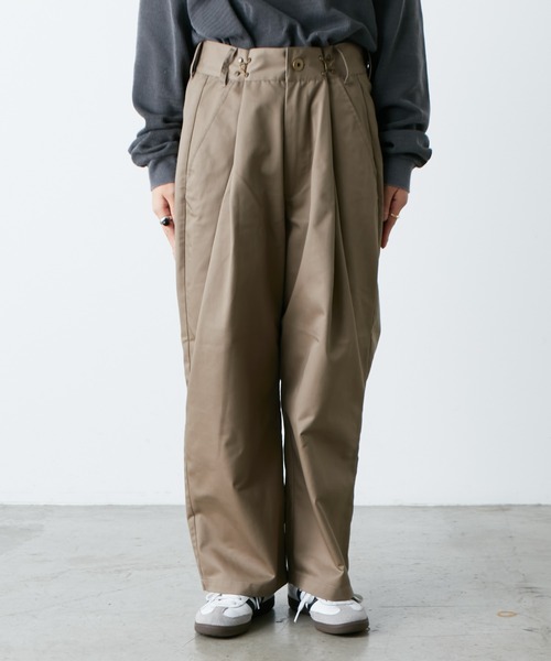 「SOUNDSGOOOOD」 チノパンツ ONE SIZE ベージュ メンズ_画像2