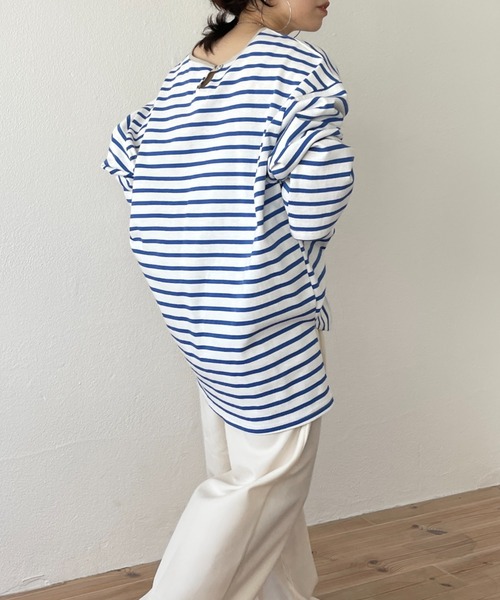 「wee9s」 長袖カットソー FREE ブラック レディース_画像2