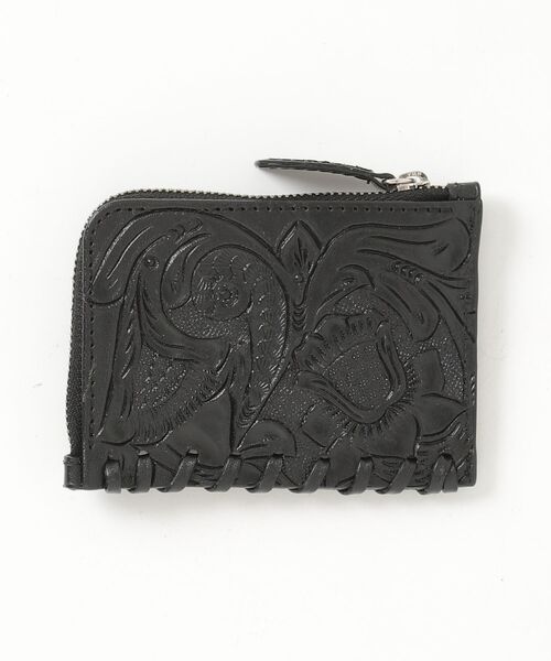 「CARVING TRIBES」 コインケース - ブラック レディース_画像2