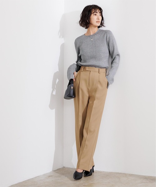 「ur's」 長袖ニット L ブラック レディース_画像8