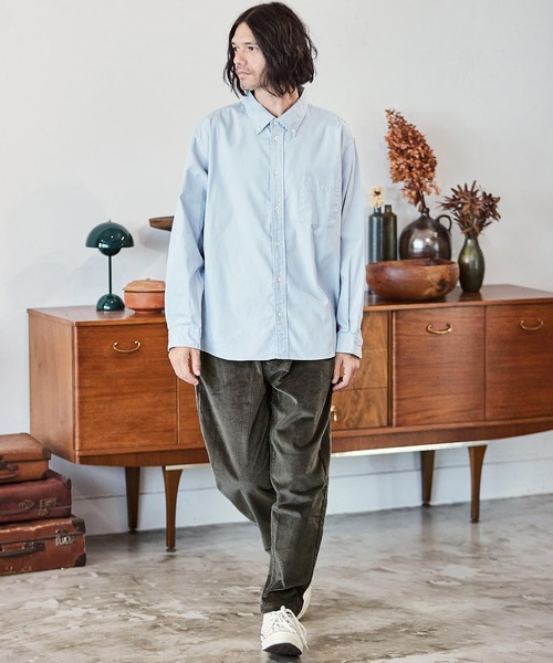 「CAMBIO」 コーデュロイパンツ L ブラック メンズ_画像8