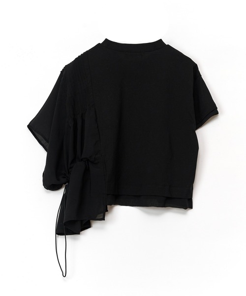 AULA AILA（アウラ アイラ） tシャツ ディファレントマテリアル 