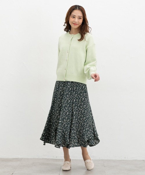 「Honeys」 「GLACIER」ニットカーディガン L ピンク レディース_画像8