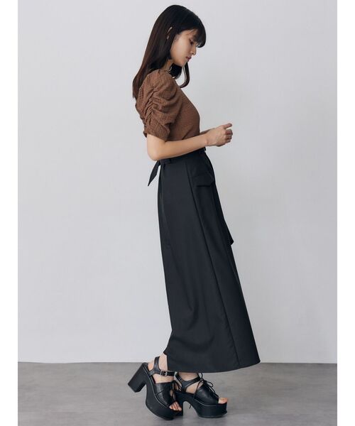 MURUA（ムルーア） 厚底 サンダル レースアップデザインサンダル 
